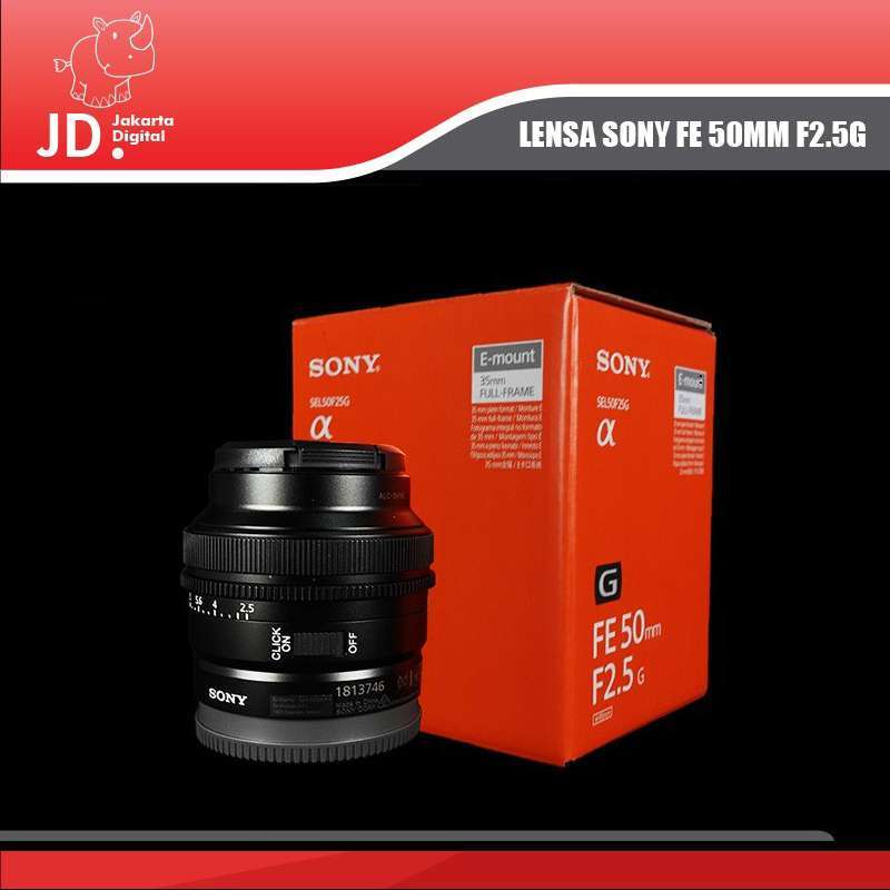 SONY FE 50mm F2.5 G（レンタル]ソニー SONY FE 50mm F2.5 G 標準単 