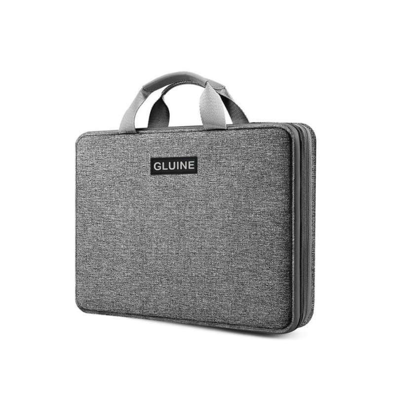 GLUINE 068 Tas Laptop Ramping Dapat Diperluas Slim Expandable Laptop  Bag Waterproof Unisex