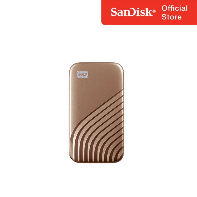 WD My Passport SSD 1TB Harddisk Eksternal USB Gold