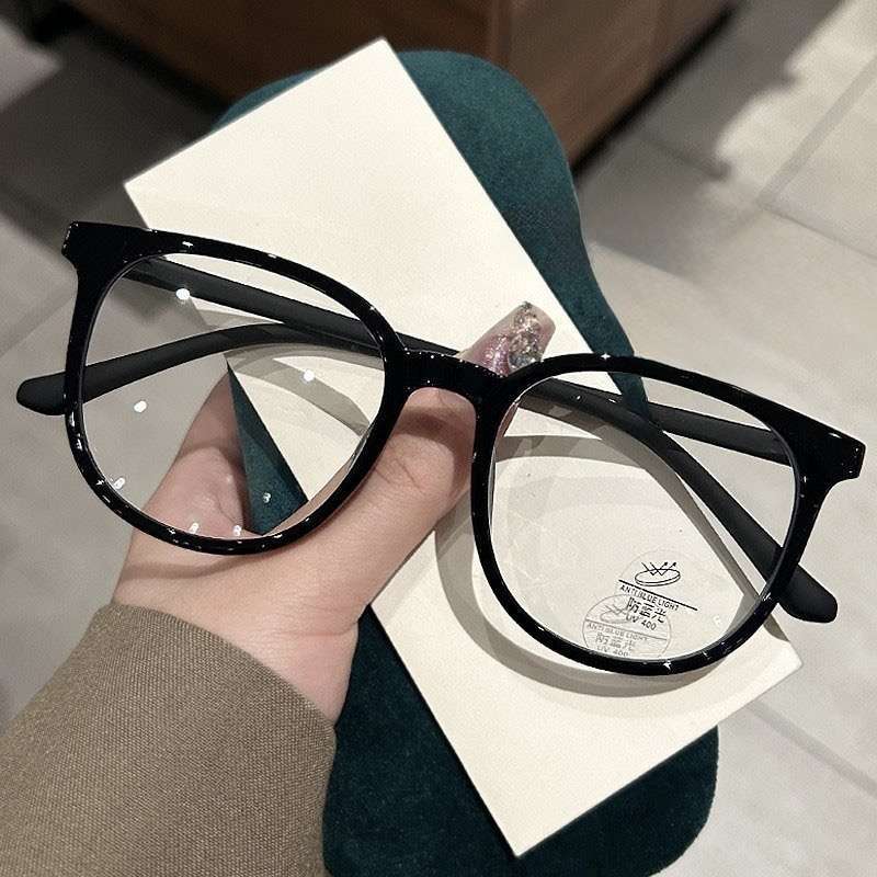 FG Kacamata Transparan Anti Radiasi Wanita Kacamata Korea Fashion Retro  Bentuk Kotak Eyeglasses K71