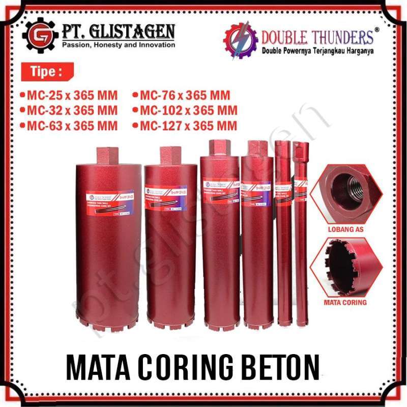 Koring Rott Jual Double Thunders Mata Bor Coring Koring Core Drill Mata Bor Beton ...