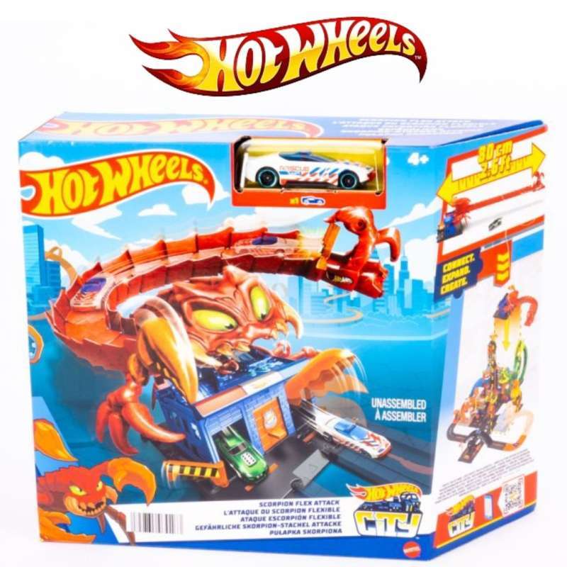 Hot Wheels Track City Scorpion Flex Attack Scorpion