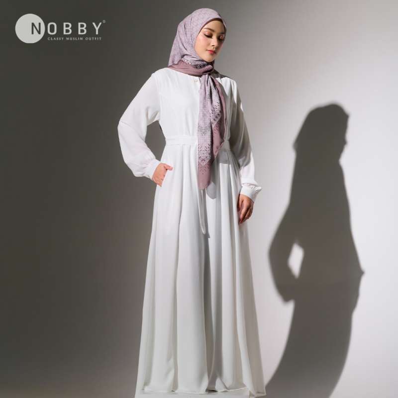 Jual Nobby Kirana Dress  Dress Muslimah Elegan Bahan Woolpeach Texture  Ultimate Di Seller Nobby - Kedaung, Kota Tangerang Selatan | Blibli