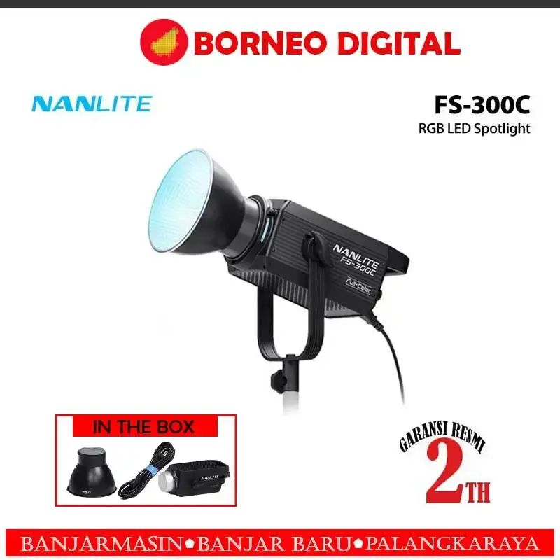 Promo Nanlite Fs-300c Rgb Led Spotlight Nanlite Fs300c Fs 300 C Flash Studio Lighting Video Light Diskon 2 Di Seller Borneo Digital Flagship Store - Borneo Digital Banjarmasin - Kota Banjarmasin