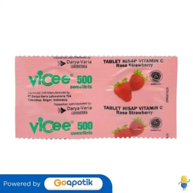 Serial Rasa Strawberry Jual Vicee 500 Rasa Strawberry Strip 2 Tablet Di Seller Apotek Giara ...