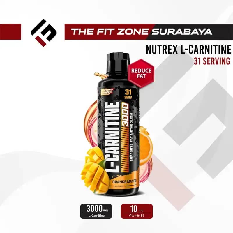 Jual Nutrex Research Liquid L-carnitine 3000 465ml 31 Servings Cair Di  Seller Thefitzonestore - Kebraon, Kota Surabaya