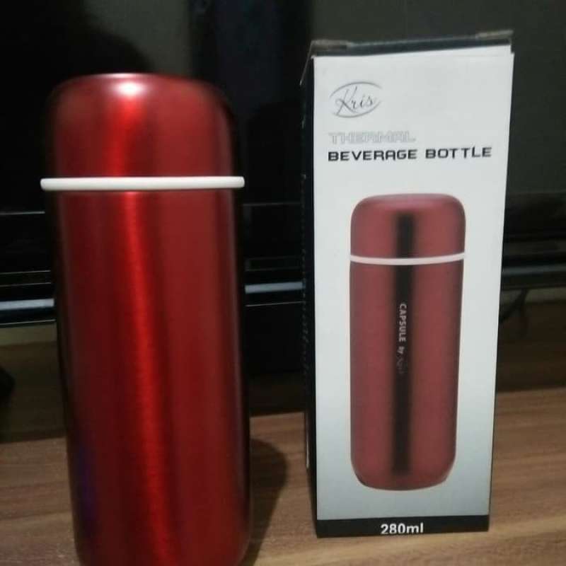 Promo Kris Botol Termos Air Minum Kapsul Stainless 280 ml - Tumbler ...