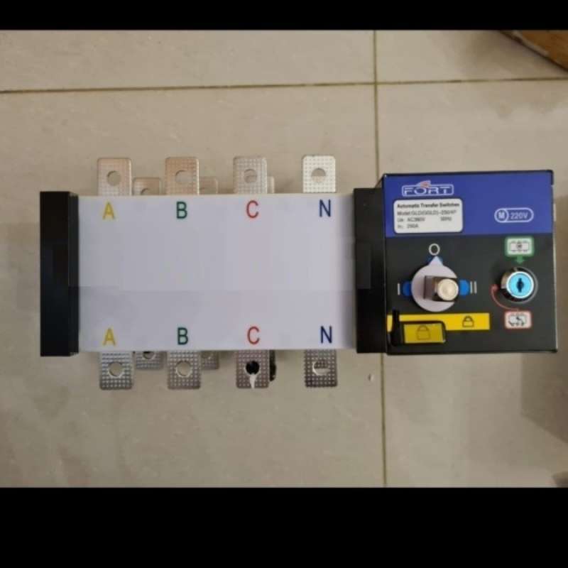Promo Cos Ats Fort Automatic Transfer System Fort 4Pole 4P 250A Diskon ...