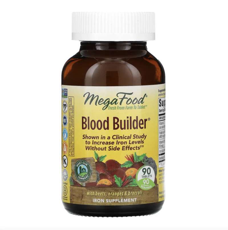 Promo MegaFood Blood Builder 90 Tablets Diskon 33 di Seller Medika Lestari Tugu Selatan, Kota