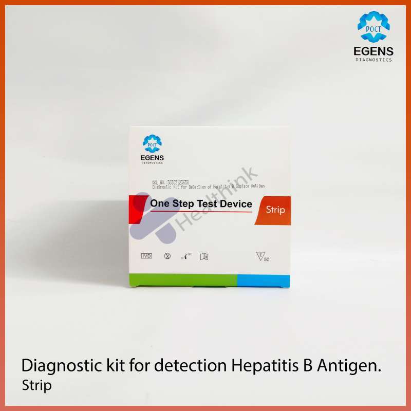 Jual Egens One Step Test Device HbsAg STRIP per BOX 50pcs/ Diagnostic