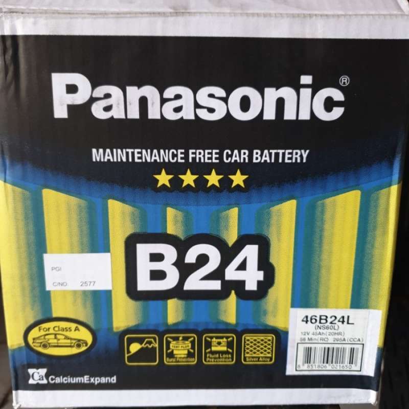 Promo Aki Mobil Panasonic Mf Ns60L 45Ah Diskon 29% di Seller Rizky