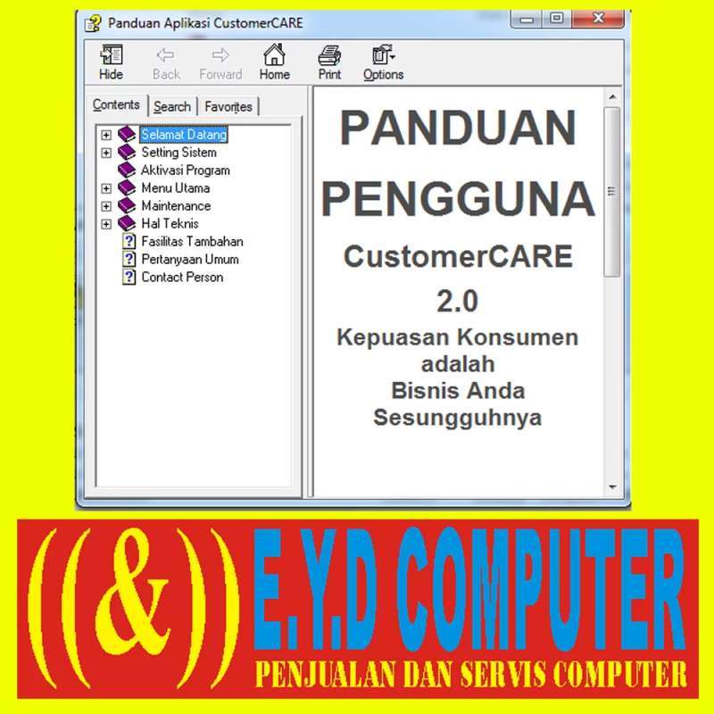 Tujuh Computer Jual Program Costumer Care All Pc Full Version Banyak Pc Aplikasi ...
