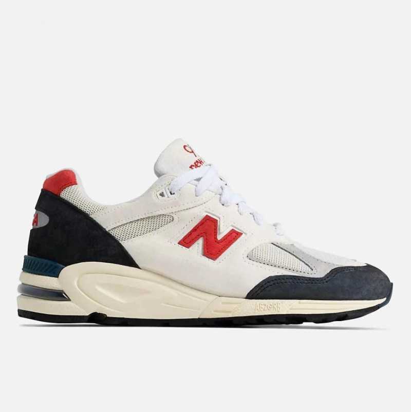 Jual New Balance 990v2 Navy Sea Salt Teddy Santis Di Seller