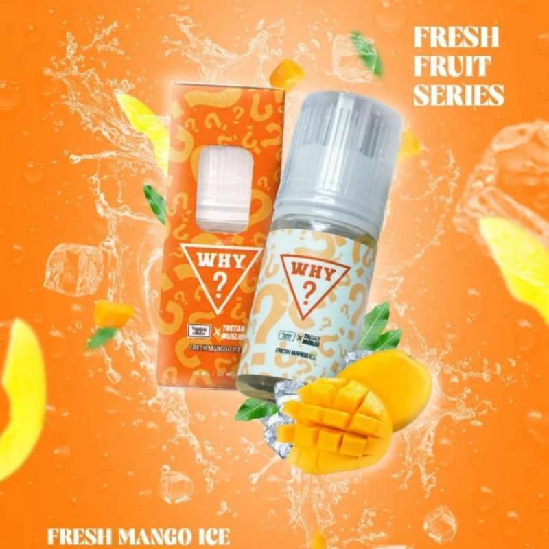Jual WHY Fresh Mango Ice Salt Nic 30ML by Tretan Muslim Liquid Why