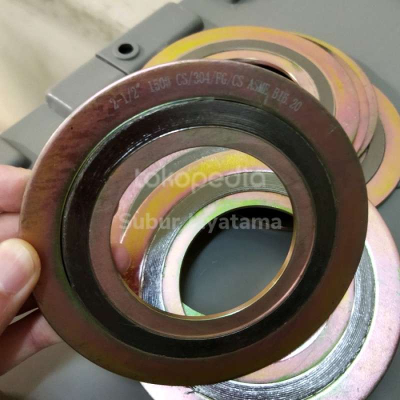 Jual Spiral Wound Gasket / Swg Ansi 150 Lb Carbon Steel Cs 2 1/2 Inchi