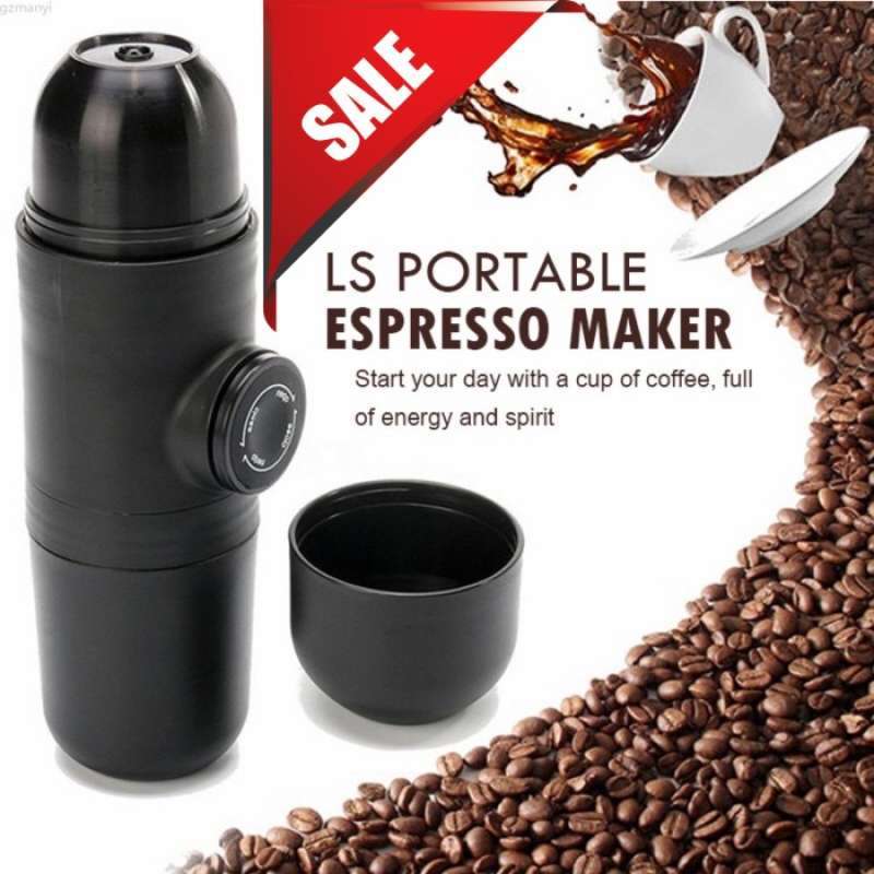Promo Mini Espresso Maker Portable Coffee Maker Portable Diskon 33 di