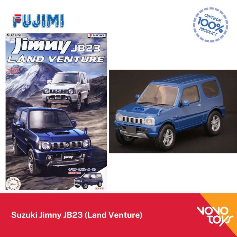 Jual Model Kit Fujimi 1/24 Suzuki Jimny Jb23 Land Venture Blue Pearl Di