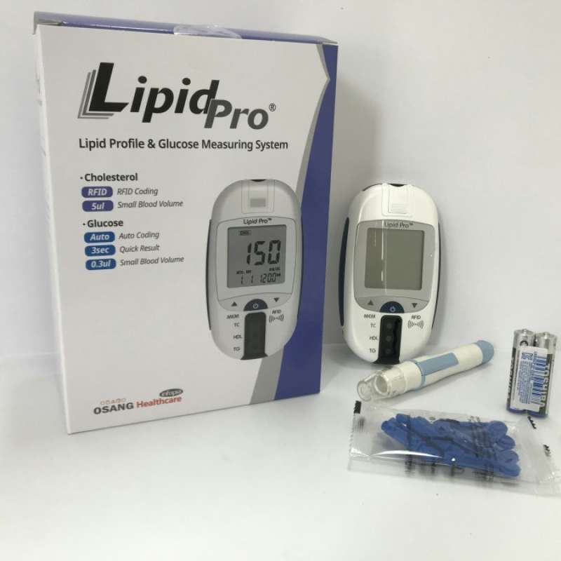 Jual Lipid Pro Include Strip - Alat Cek Kolesterol Total Hdl Trigliseri ...