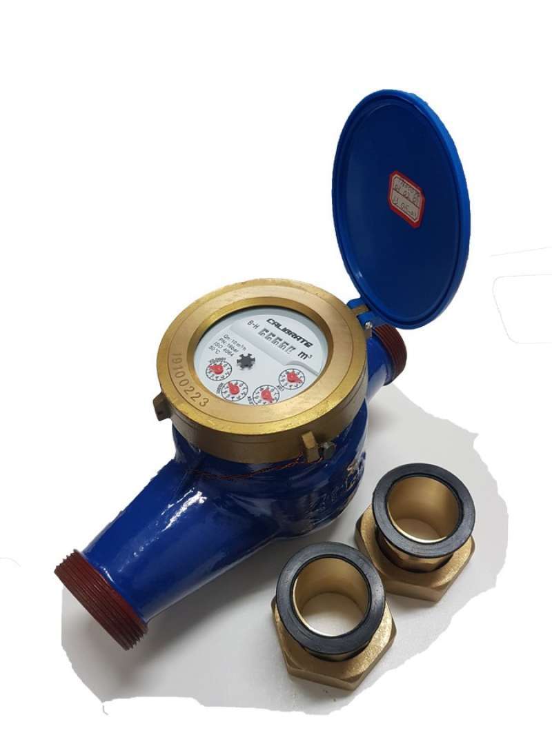 Promo WATER METER 1,5 INCH CALIBRATE DN40 CONNECTION SCREW/DRAT