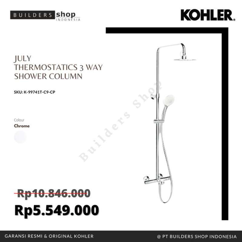 Promo Kohler Shower July Thermostatic K99741TC9Cp / Kohler Shower