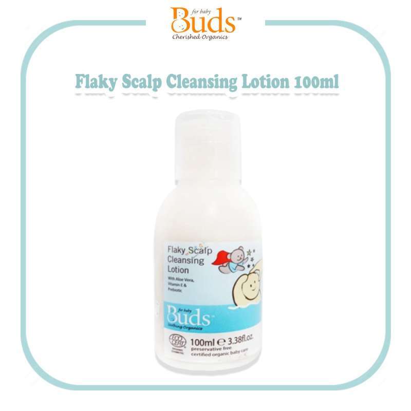 Jual Shampoo Bayi Buds Flaky Scalp Cleansing Lotion 100ml di Seller Mom