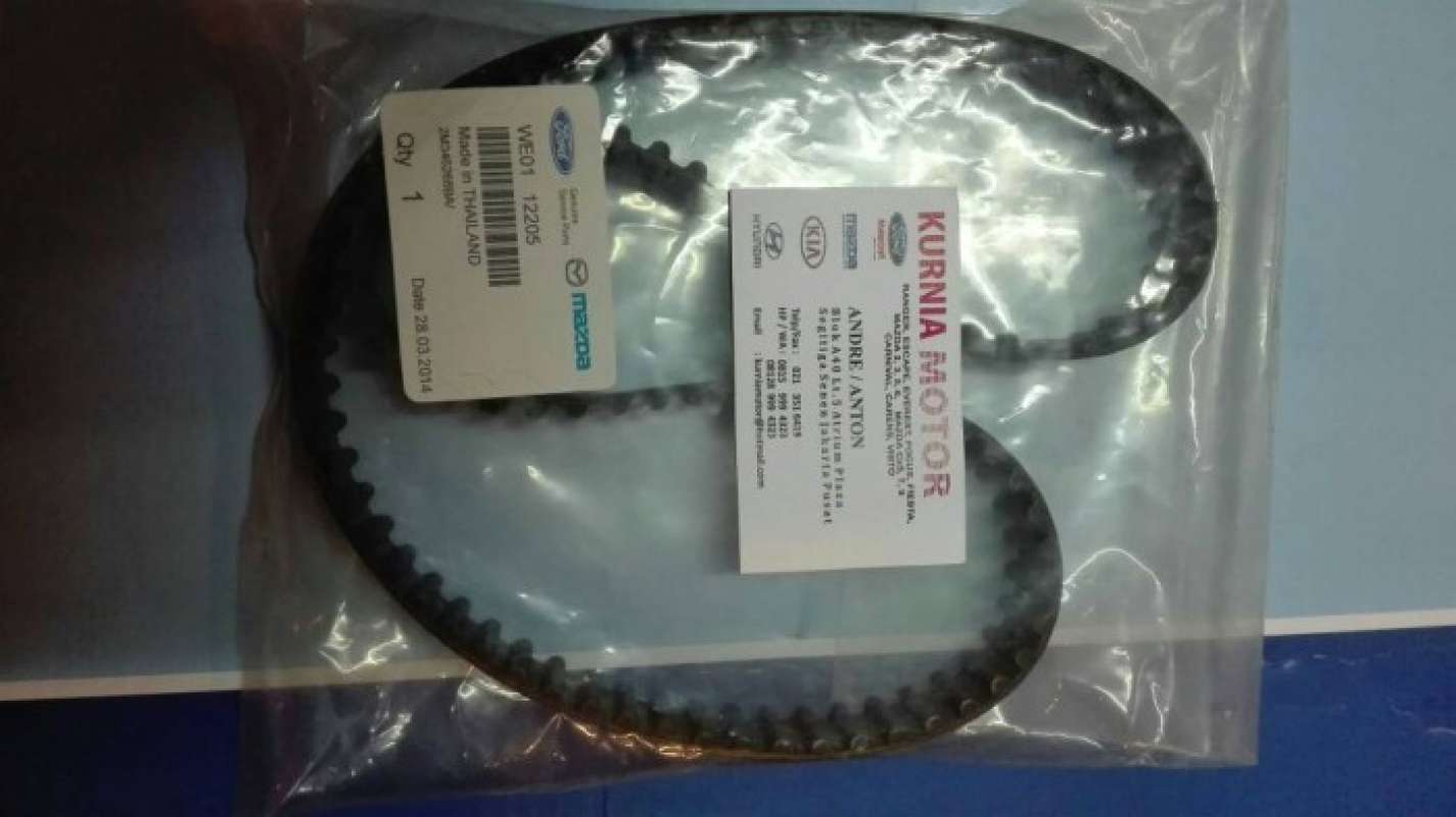Promo tali kipas mesin timing belt ford ranger 3.0 everest 2.5 tdci
