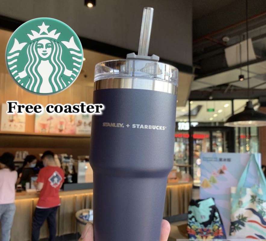 Jual Starbucks Stanley X Official Venti Tumbler With Straw Hot&Cold di