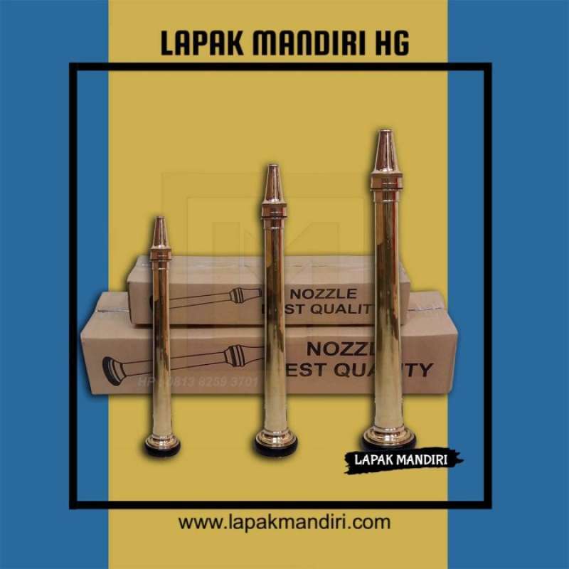 Promo Nozzle Pemadam Kebakaran I Jet Nozzle Hydrant I Nozzle Kuningan