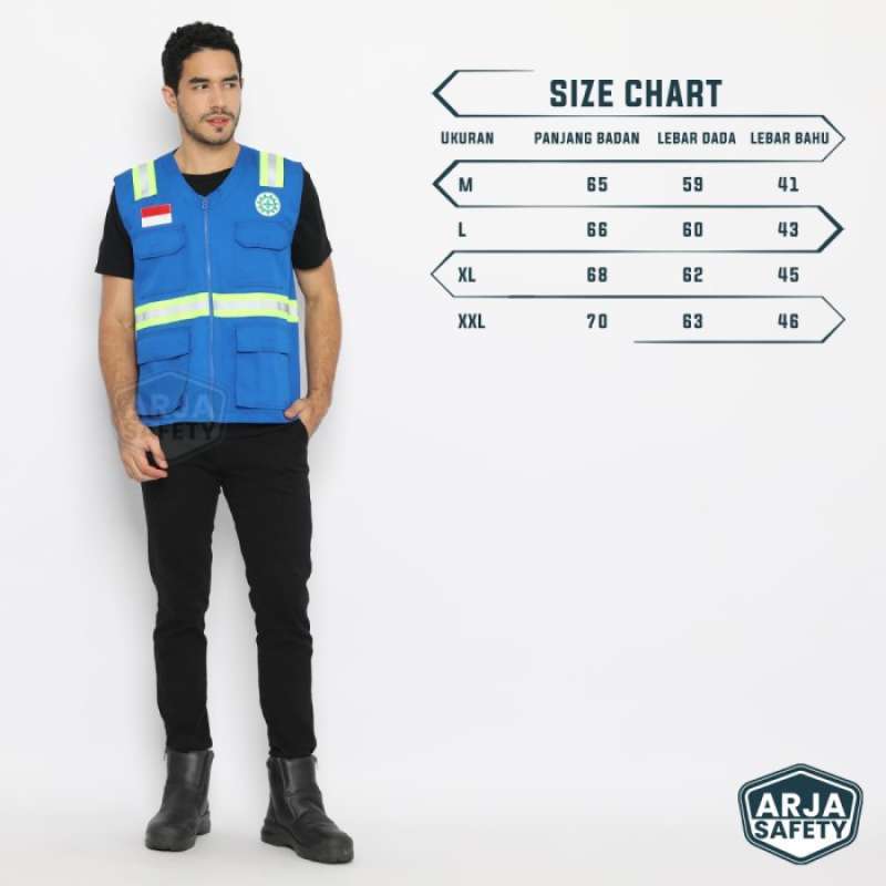Jual Free Logo Safety & Bendera Rompi Safety, Rompi Safety, Rompi ...