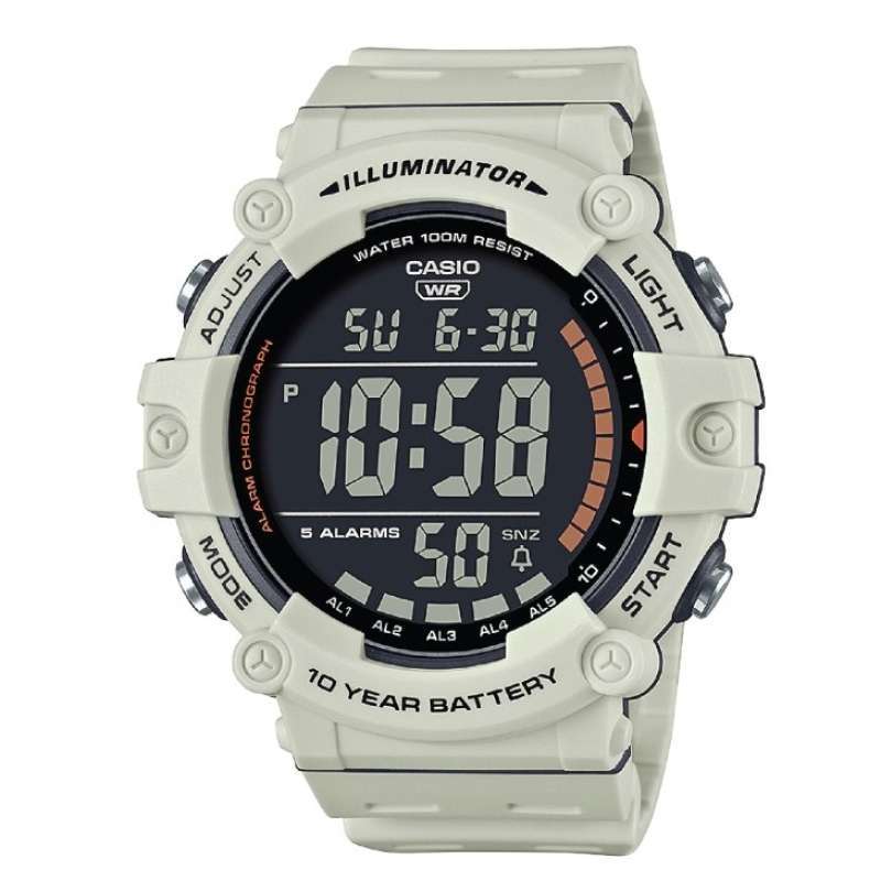 Promo Jam Tangan Digital Pria Casio AE1500WH8B2VDF Diskon 43 di