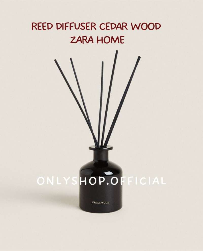 Promo REED DIFFUSER CEDAR WOOD ZARA HOME FRAGRANCE PENGHARUM RUANGAN