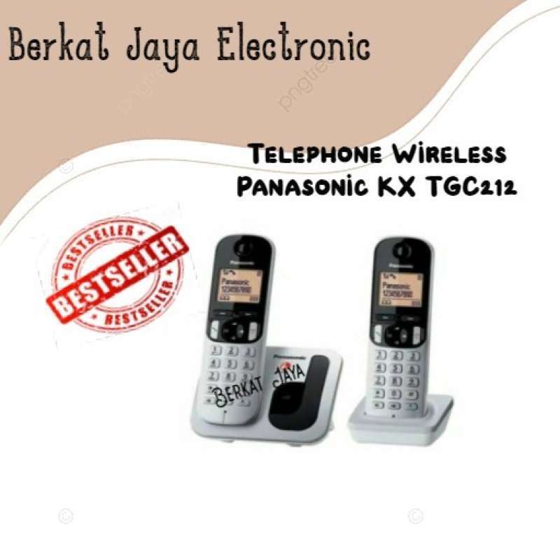 Promo Panasonic Cordless/ Telepon Wireless Panasonic KXTGC212 Diskon