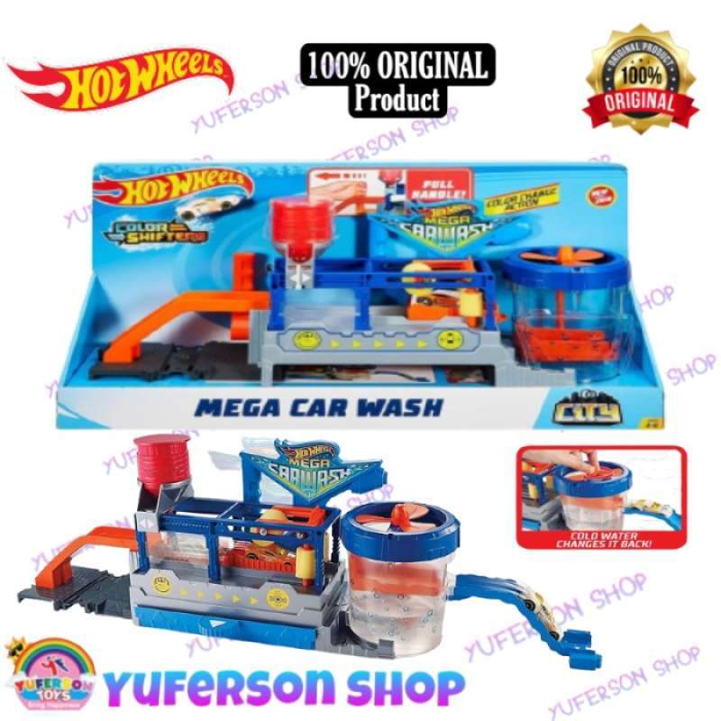Hot Wheels Turbo Wash - Neuf Sous Blister - Modèle BGT80 - Rare