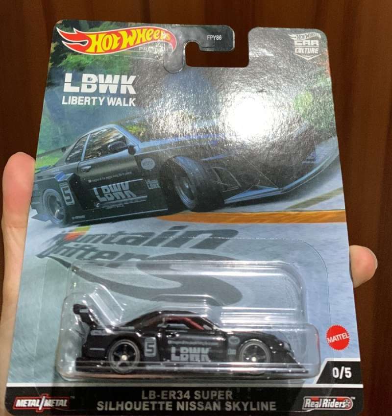 Promo Hot Wheels LBWK ER 34 Super Sillhouette Nissan Skyline Diskon 23% ...