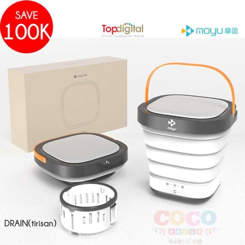 Promo XIAOMI MOYU 2nd Generation Portable Washing Machine Mesin Cuci