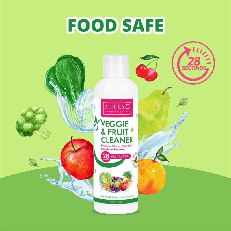 Promo Berryc Veggie & Fruit Cleaner Pencuci Buah & Sayur Sayuran 300ml