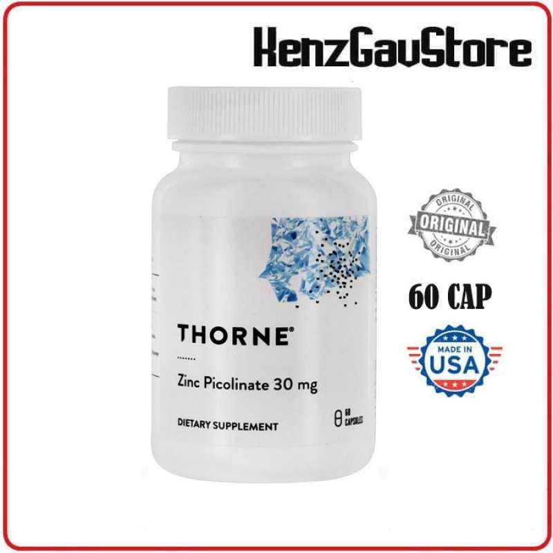 Promo Zinc Picolinate 30 Mg Thorne Research 60 Capsules Diskon 28 di