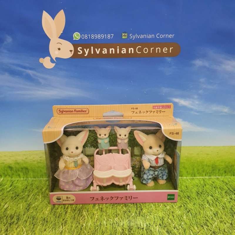Promo Sylvanian Families Fennec Fox Family Diskon 23 di Seller Kalibra Store Kalibata, Kota