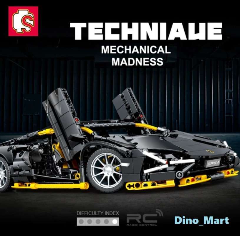 Promo Sembo Block Mobil Lamborghini Sports Racing Vehicle 701954 - Dino ...