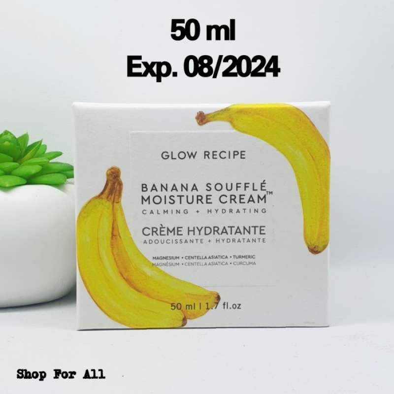 Promo GLOW RECIPE Banana Souffle Moisture Cream 50ml / 50 ml