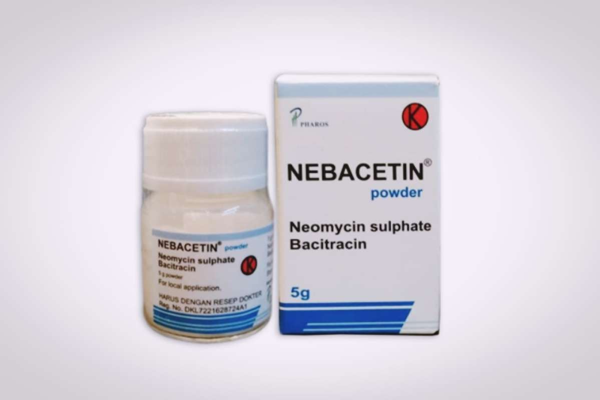 Promo Nebacetin 5 Gram Powder Diskon 6% Di Seller Apotek Apollo ...