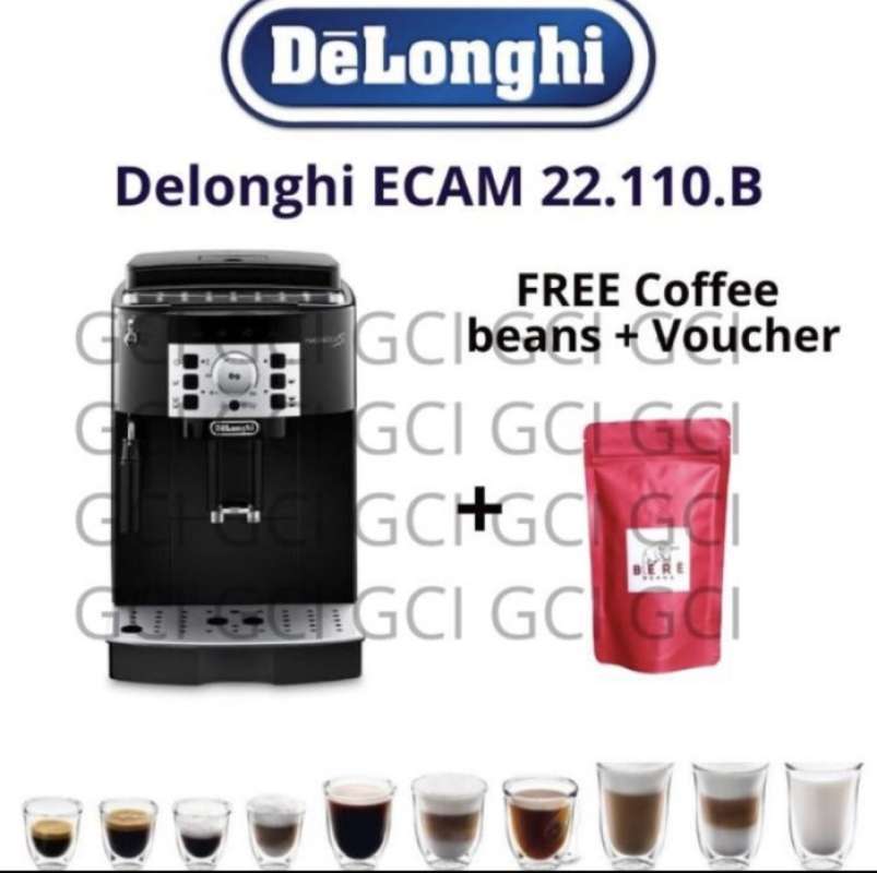 Máy pha cà phê tự động DeLonghi ECAM 22.110.B giá khuyến mãi toàn quốc