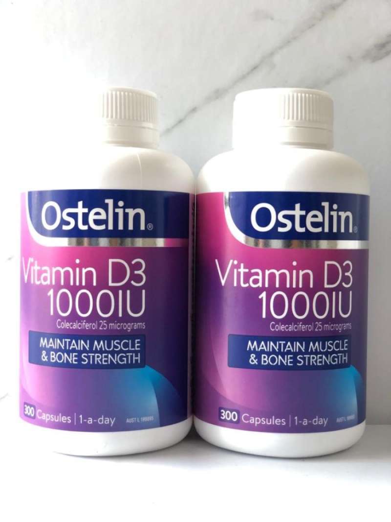 Promo Ostelin Vitamin D3 1000IU 300 Capsules Diskon 23 di Seller Zami Store Cengkareng