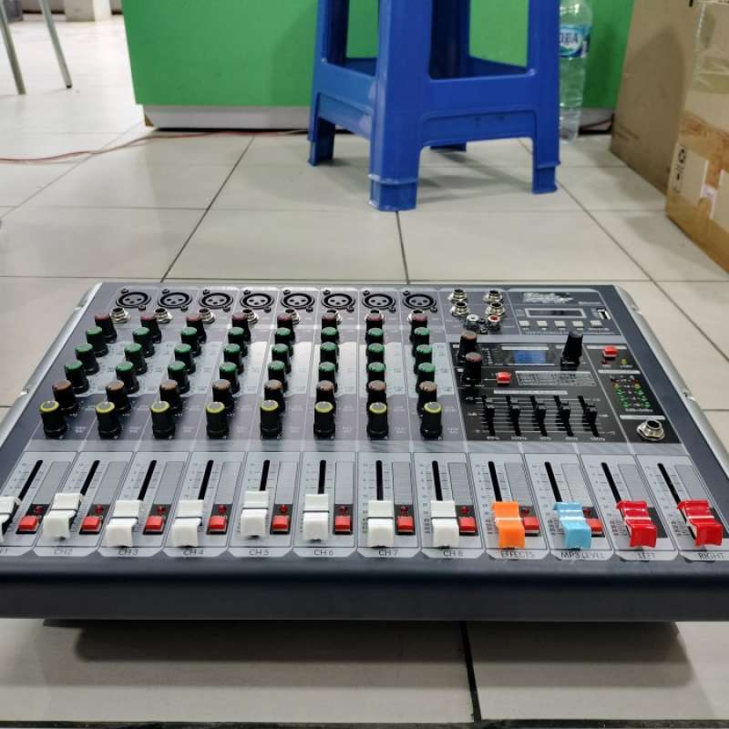 Promo Power Mixer Black Spider ML 803 Original 8 Channel Diskon 17 di