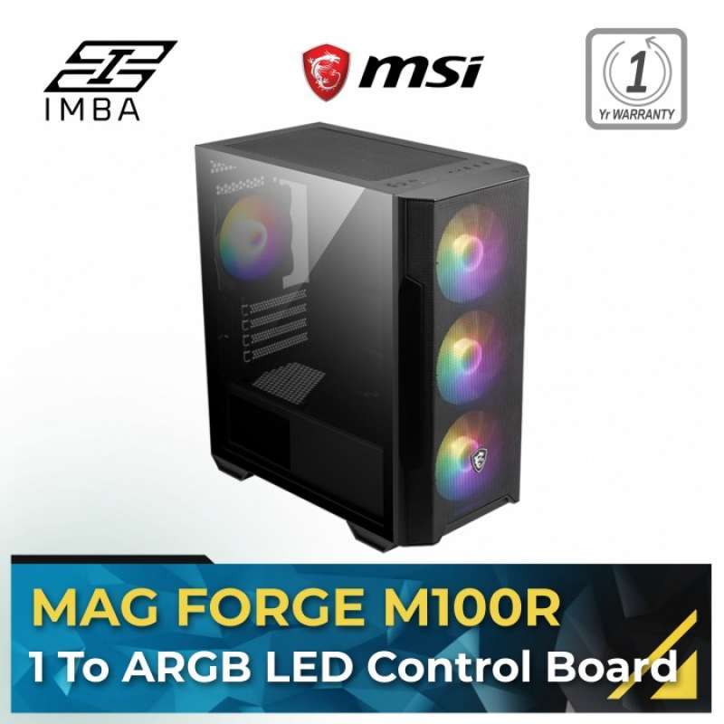 Promo Msi Mag Forge M100R [Matx] Diskon 23% di Seller XiXiStore - Pasar ...