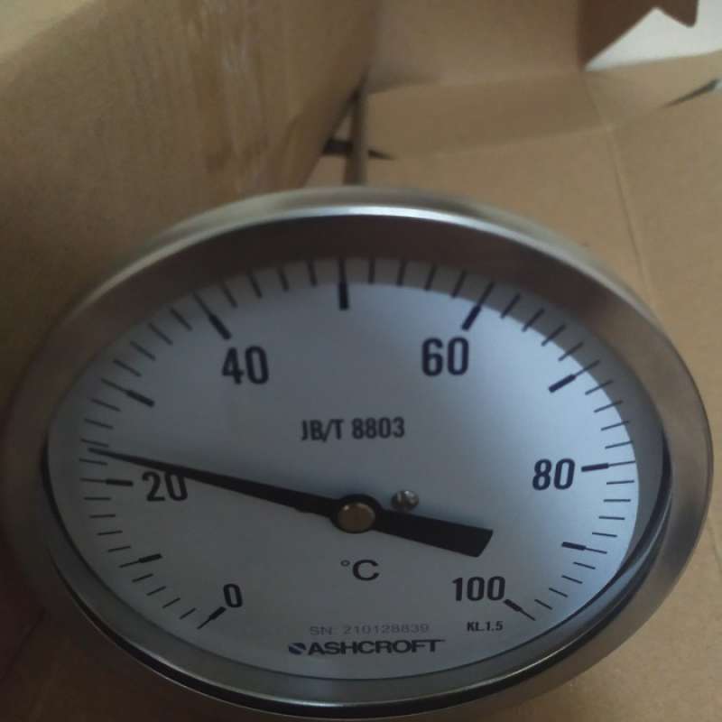 Promo Temperature Gauge/thermometer 100°c 4 Ashcroft Model Payung