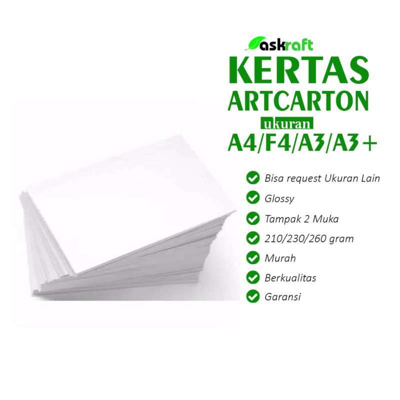 Jual Kertas Art Paper 150gsm F4 Ivory Isi 100 Kertas Seni 150gsm F4