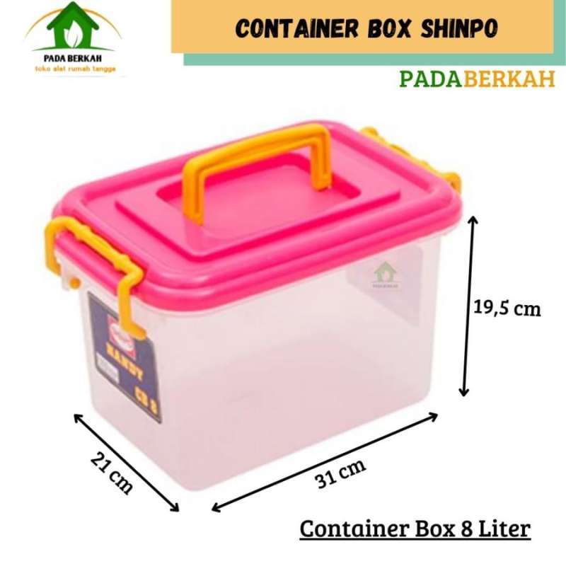 Jual Box Container 8 L Original, Murah & Diskon April 2024 | Blibli