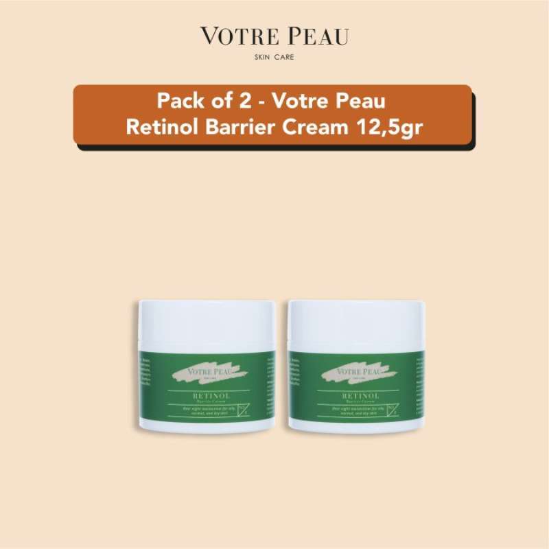 Jual Pack of 2 Votre Peau Retinol Barrier Cream 12,5gr di Seller Hiza