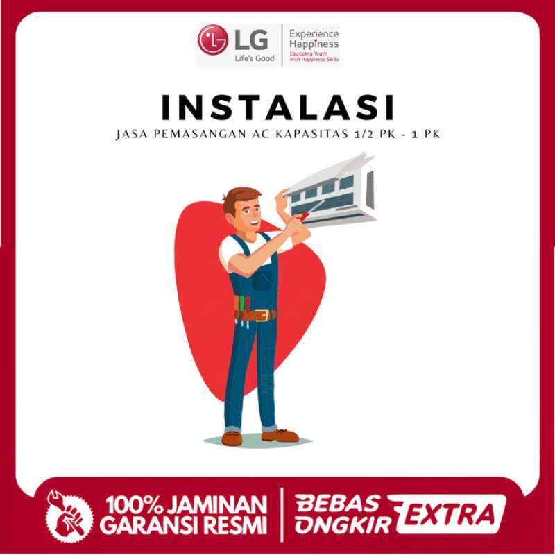 Promo Paket Instalasi Ac 1/2 Pk-1pk Diskon 23% Di Seller Pt. Wakasa